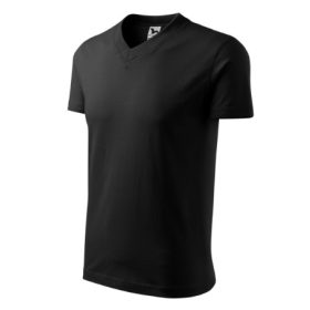 Malfini®V-Neck Póló Unisex Fekete