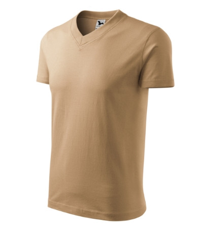 MALFINI V-neck Póló unisex homok