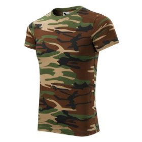 Malfini®Camouflage Póló Unisex Barna Terepszín