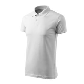 MALFINI® Single J. Galléros Póló Férfi Fehér