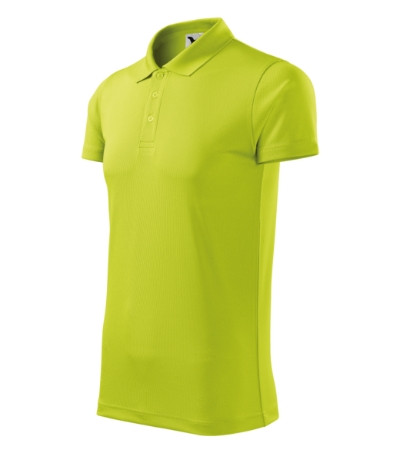 MALFINI Victory Galléros póló unisex lime