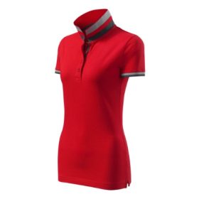 MALFINI Premium® Collar Up Galléros Póló Női F1 Piros