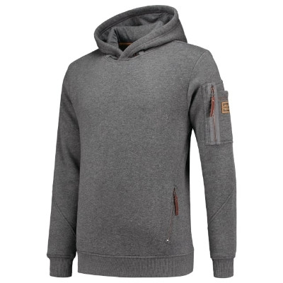 TRICORP Premium Hooded Sweater Felső férfi stone melange