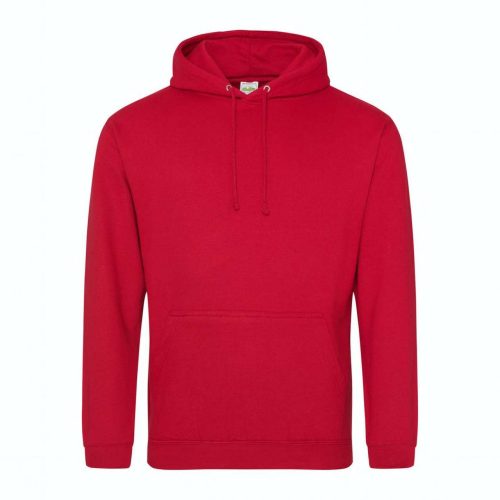 Just Hoods kapucnis pulóver Fire Red