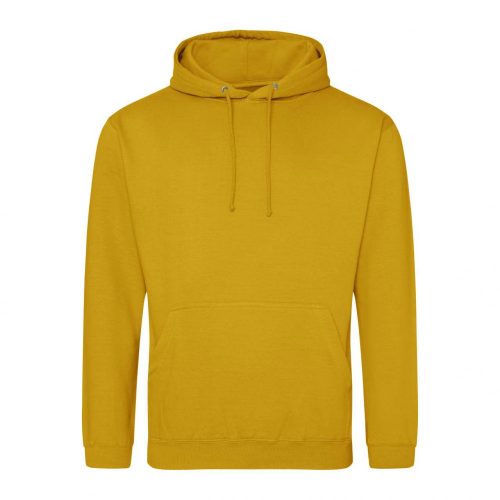 Just Hoods kapucnis pulóver Mustard