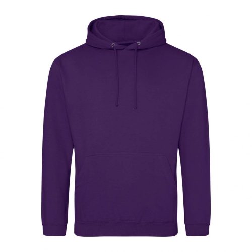 Just Hoods kapucnis pulóver Purple