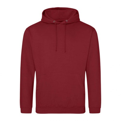 Just Hoods kapucnis pulóver Red Hot Chilli