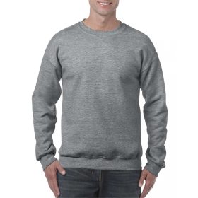 Gildan Környakas Pulóver Graphite Heather