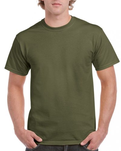 Gildan  ULTRA COTTON™ FELNŐTT PÓLÓ Military Green