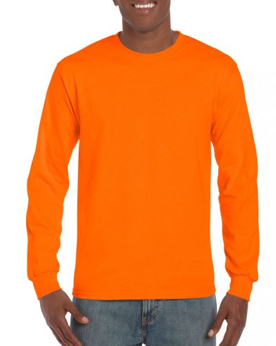 Gildan  ULTRA COTTON™ FELNŐTT HOSSZÚ UJJÚ PÓLÓ S.Orange