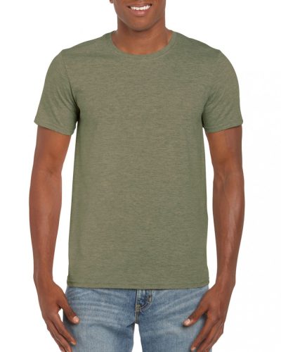 Gildan SOFTSTYLE® FELNŐTT PÓLÓ Heather Military Green