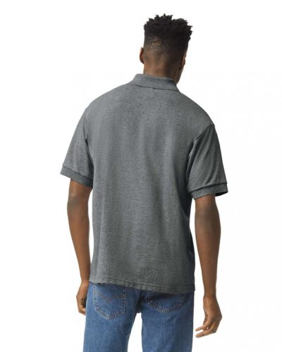 Gildan Dryblend® Jersey Galléros Póló Graphite Heather