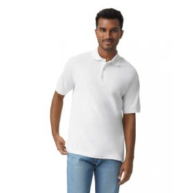 Gildan Dryblend® Jersey Galléros Póló White