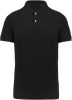 Kariban Férfi Supima® Short Sleeve Galléros Póló Black