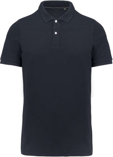 Kariban FÉRFI SUPIMA® SHORT SLEEVE Galléros póló Navy