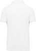 Kariban Férfi Supima® Short Sleeve Galléros Póló White
