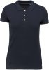Kariban Női Supima® Short Sleeve Galléros Póló Navy