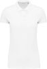 Kariban Női Supima® Short Sleeve Galléros Póló White