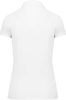 Kariban Női Supima® Short Sleeve Galléros Póló White