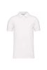 Kariban Férfi Organic 180 Piqué Galléros Póló White
