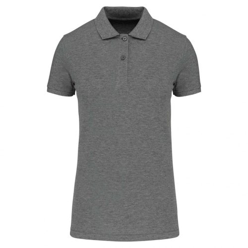 Kariban NŐI ORGANIC 180 PIQUÉ Galléros póló Grey Heather