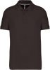 Kariban Férfi Short-Sleeved Galléros Póló Dark Grey