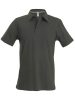 Kariban Férfi Short-Sleeved Galléros Póló Dark Khaki