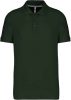Kariban Férfi Short-Sleeved Galléros Póló Forest Green