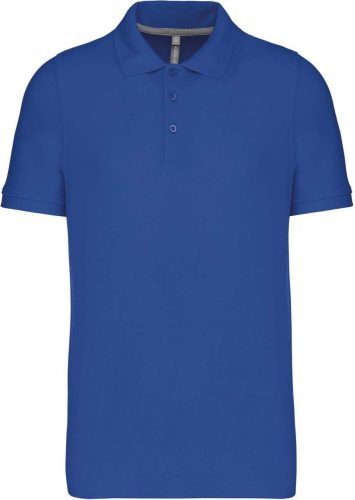 Kariban Férfi Short-Sleeved Galléros Póló Light Royal Blue