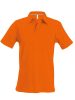 Kariban Férfi Short-Sleeved Galléros Póló Orange