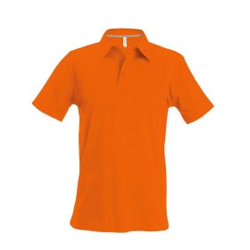 Kariban Férfi Short-Sleeved Galléros Póló Orange