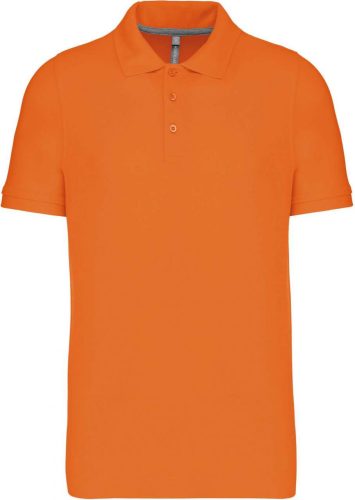 Kariban Férfi Short-Sleeved Galléros Póló Orange