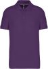 Kariban Férfi Short-Sleeved Galléros Póló Purple