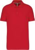 Kariban Férfi Short-Sleeved Galléros Póló Red
