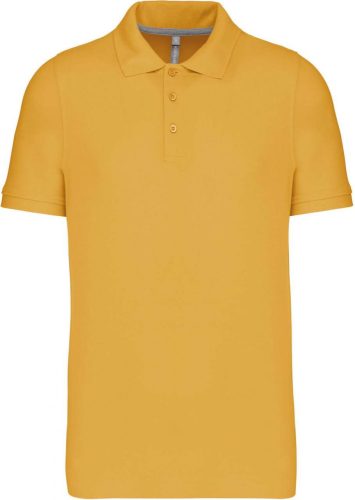 Kariban Férfi Short-Sleeved Galléros Póló Yellow