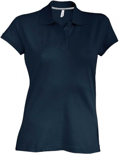 Kariban NŐI SHORT-SLEEVED Galléros póló Dark Grey