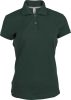 Kariban Női Short-Sleeved Galléros Póló Forest Green