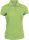 Kariban Női Short-Sleeved Galléros Póló Lime