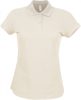 Kariban Női Short-Sleeved Galléros Póló Light Sand