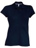 Kariban Női Short-Sleeved Galléros Póló Navy