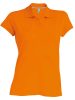 Kariban Női Short-Sleeved Galléros Póló Orange