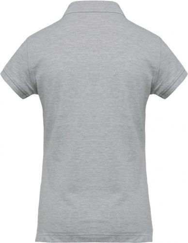 Kariban Női Short-Sleeved Galléros Póló Oxford Grey