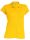 Kariban Női Short-Sleeved Galléros Póló Yellow