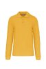 Kariban Férfi Long-Sleeved Galléros Póló Yellow