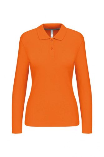 Kariban NŐI LONG-SLEEVED Galléros póló Orange