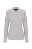 Kariban Női Long-Sleeved Galléros Póló Oxford Grey