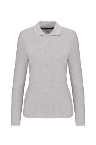 Kariban NŐI LONG-SLEEVED Galléros póló Oxford Grey