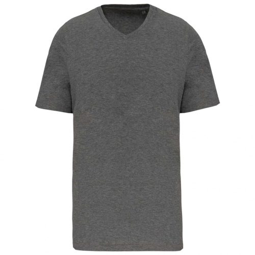 Kariban NŐI SUPIMA® KÖRNYAKÚ RÖVID UJJÚ PÓLÓ Grey Heather