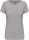 Kariban Női Rövid Ujjú Környakú Póló Light Grey Heather