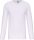 Kariban Férfi Hosszú Ujjú Környakú Póló White